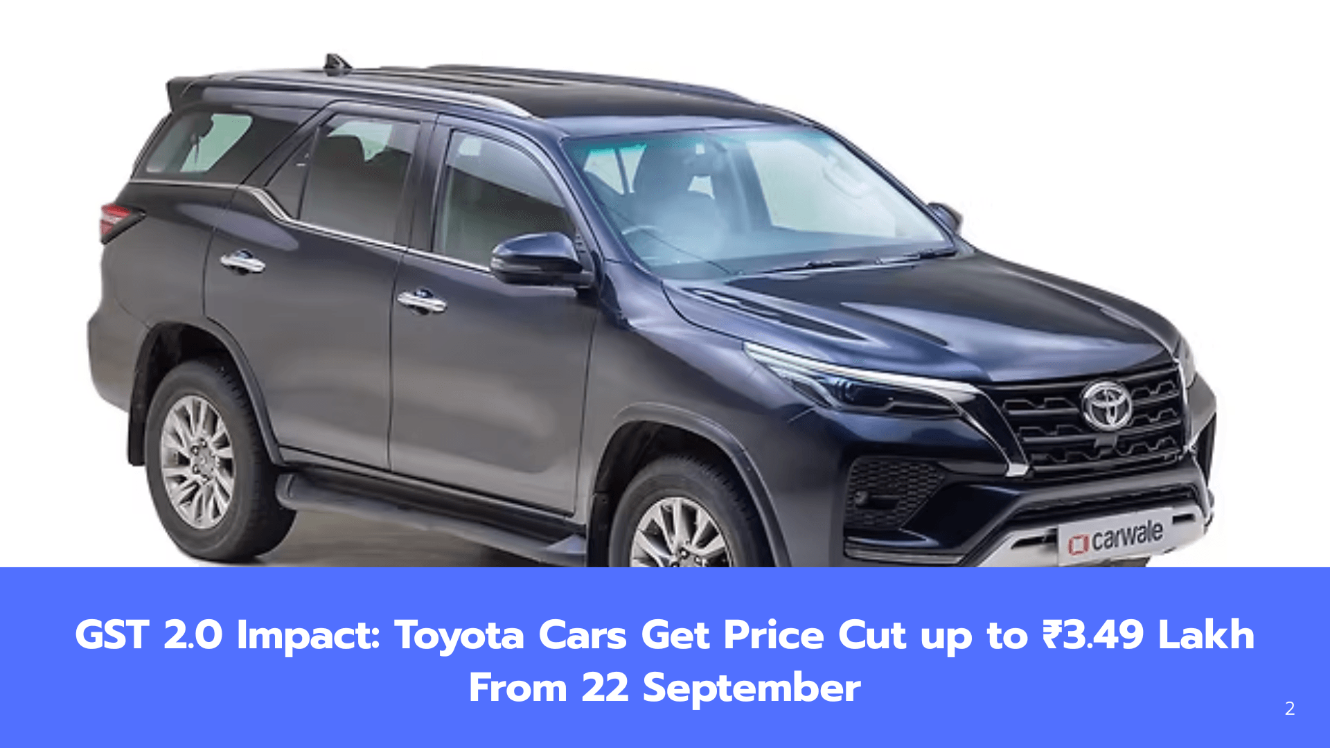 Toyota Fortuner, Innova Crysta and Hycross