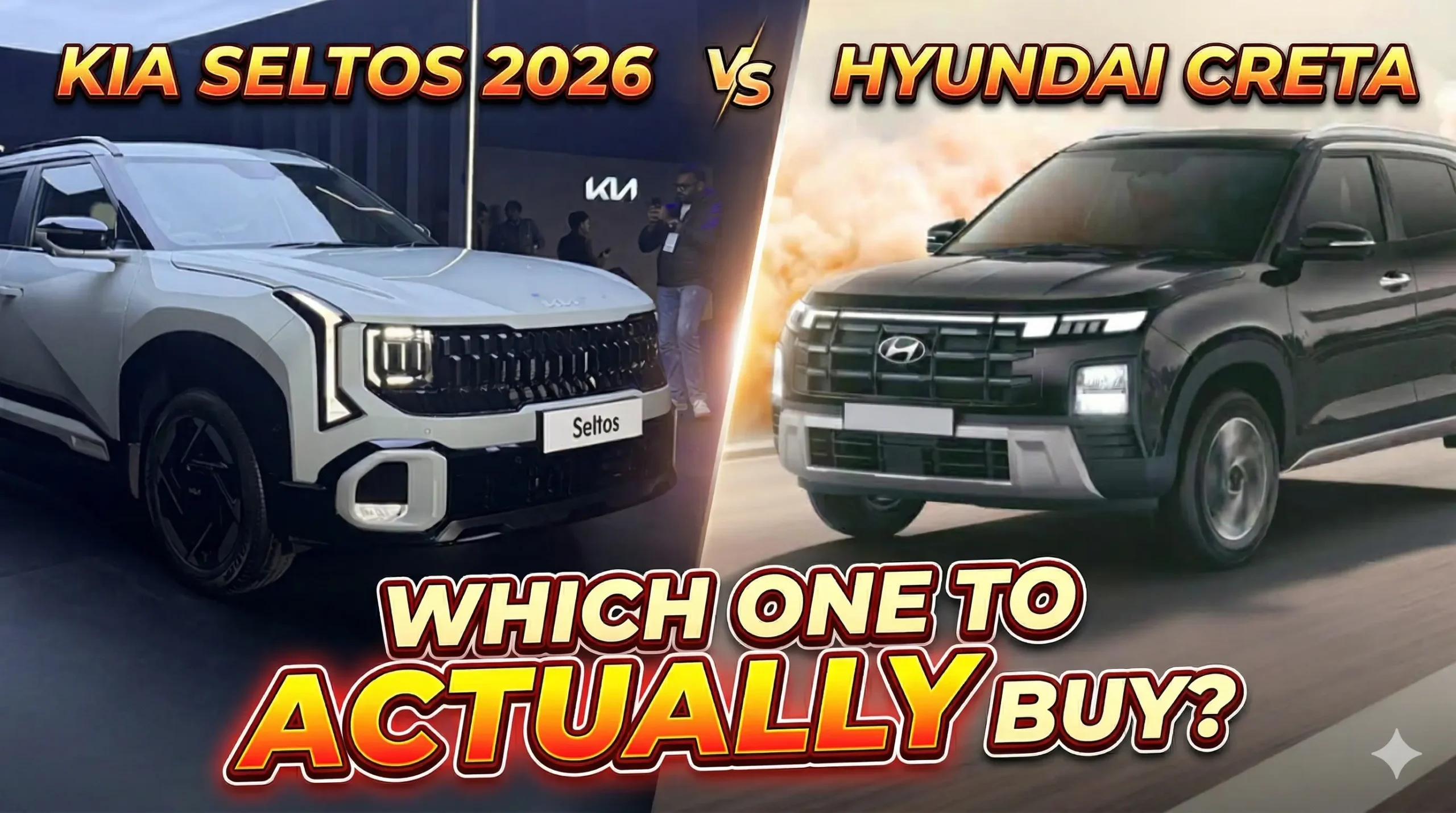 Kia Seltos 2026 vs Hyundai Creta: Which One Should You Actually Buy?